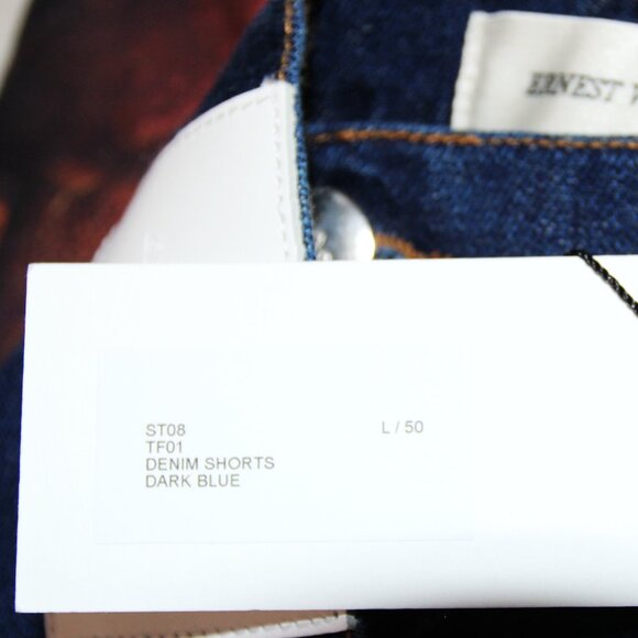 BNWT SS23 ERNEST W. BAKER DENIM SHORTS 44 & 48 & 50 & 52 - Picture 11 of 14